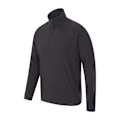 Miniatyrbild 4 av 6: Mountain Warehouse Herr Camber II Fleece Top (2-pack) XXL Svart Black XXL