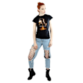 Miniatyrbild 6 av 6: Supernatural Dam/Damer Poster Bomull T-shirt S Svart Black S