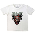 Miniatyrbild 1 av 2: Slipknot Barn/Barn Infected Goat Bomull T-shirt 11-12 År White 11-12 Years