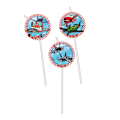 Miniatyrbild 1 av 2: Disney Planes Sugrör Med Dekal (6-pack) One Size Clear/Multi Clear/Multicoloured One Size