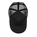 Miniatyrbild 3 av 3: Beechfield Unisex Vuxen Microknit Snapback Trucker Cap One Size Black One Size