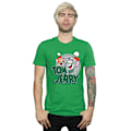Miniatyrbild 3 av 4: Tom And Jerry Herr Julhälsningar T-shirt XXL Irländsk Grön Irish Green XXL