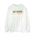 Miniatyrbild 1 av 3: Star Wars The Mandalorian Mando Cutout Sweatshirt S Vit White S