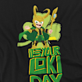 Miniatyrbild 3 av 4: Loki Unisex Vuxen Loki Day St Patricks Day T-Shirt S Svart Black S