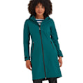 Miniatyrbild 2 av 3: TOG24 Dam/Kvinnor Enya Lång Softshelljacka 10 UK De Deep Teal 10 UK