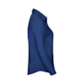 Miniatyrbild 3 av 3: Russell Dam/Kvinnors Oxford Easy-Care Långärmad Skjorta 5XL B Bright Royal Blue 5XL