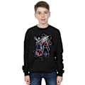 Miniatyrbild 2 av 3: Marvel Boys Ant-Man And The Wasp Particle Pose Sweatshirt 7-8 år Black 7-8 Years