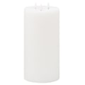 Miniatyrbild 1 av 2: Hill Interiors Luxe Collection Natural Glow 3 Wick Elektrisk Burkljus White 15cm x 15cm x 15cm