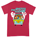 Miniatyrbild 1 av 3: Scooby Doo Unisex Vuxen The Mystery Machine T-Shirt XL Röd/Turkos Red/Turquoise/White XL