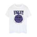 Miniatyrbild 1 av 4: Willy Wonka Dam/Damer Violet Turning Violet Bomull Pojkvän White 4XL