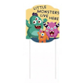 Miniatyrbild 4 av 4: Något Annorlunda Halloween-skylt (4-pack) En Storlek Flerfärgad Multicoloured One Size
