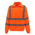 Miniatyrbild 1 av 3: Yoko Unisex Vuxen Hög Synlighet Långärmad Säkerhet T-shirt XL Orange Orange XL