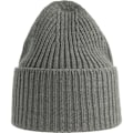 Miniatyrbild 2 av 3: Atlantis Unisex Vuxen Ek Chunky Knit Beanie One Size Ljus Grå Light Grey Melange One Size