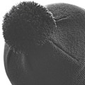Miniatyrbild 2 av 2: Beechfield Unisex Original Pom Pom Vintermössa En storlek G Graphite Grey One size