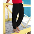 Miniatyrbild 2 av 2: Fruit Of The Loom Kids Unisex Premium 70/30 Joggbyxor / Jogging Black 7-8