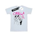 Miniatyrbild 1 av 3: Disney Girls Cruella De Vil Collared Cotton T-Shirt 9-11 år White 9-11 Years