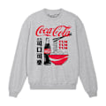 Miniatyrbild 1 av 2: Coca-Cola Unisex Vuxen Ramen Sweatshirt S Ljusgrå Heather Grey S