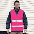 Miniatyrbild 2 av 2: Result Vuxen Unisex Safeguard Förbättra Synlighet Väst L/XL Flu Fluorescent Pink L/XL