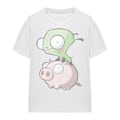 Miniatyrbild 1 av 5: Invader Zim Unisex Vuxen Gir & Pig T-Shirt M Vit White M