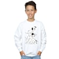 Miniatyrbild 2 av 5: 101 Dalmatiner Pojksstol Sweatshirt 7-8 År Vit White 7-8 Years
