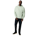 Miniatyrbild 3 av 3: Iqoniq Unisex Vuxen Yoho Återvunnen Bomull Relaxed Fit Hoodie XL Green Iceberg XL