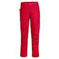 Miniatyrbild 1 av 3: Portwest WX2 Eco Stretch Arbetsbyxor för män 44R Djupröd Deep Red 44R
