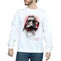 Miniatyrbild 3 av 5: Star Wars The Last Jedi Captain Phasma Borstad Sweatshirt för Män White L