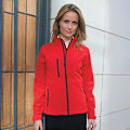 Miniatyrbild 2 av 2: Result Dam/Kvinnor La Femme® 2 Lag Bas Softshell Andningsbar Red L
