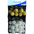 Miniatyrbild 1 av 2: Longridge Träningsgolfbollar (32-pack) One Size Gul/Vit Yellow/White One Size
