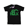 Miniatyrbild 1 av 3: Marvel Girls Hulk Pixelated Bomull T-shirt 9-11 År Svart Black 9-11 Years