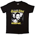Miniatyrbild 1 av 2: Green Day Unisex Vuxen Gul Plektrum - Nimrod T-Shirt S Svart Black S