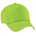 Miniatyrbild 1 av 3: Beechfield Unisex Original 5-Panel Baseballkeps i enfärgad design, One Size Lime Green One Size