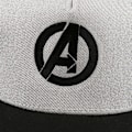 Miniatyrbild 4 av 5: Avengers keps med logotyp för män, One Size, grå/svart Grey/Black One Size