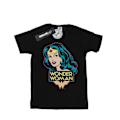 Miniatyrbild 1 av 5: Wonder Woman T-shirt för flickor, 5-6 år, svart Black 5-6 Years
