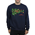 Miniatyrbild 4 av 6: National Lampoon's Christmas Vacation Herr Ekorre Träd Sweatshirt Navy Blue XXL