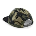 Miniatyrbild 2 av 2: Beechfield Camouflage Retro Snapback Cap (2-pack) One Size J Jungle Camo/ Black One Size