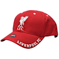 Miniatyrbild 2 av 2: Liverpool FC Unisex Vuxen Mass Frost Snapback Cap One Size Röd/ Red/White One Size