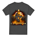 Miniatyrbild 1 av 5: Gladiator Unisex Vuxen My Name Is T-Shirt L Kolgrå Charcoal L