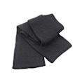 Miniatyrbild 1 av 2: Result Classic Heavy Knit Thermal Vinterhalsduk One Size Charcoa Charcoal One Size