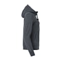 Miniatyrbild 4 av 4: Clique Dam/Dam Plain Full Zip Hoodie XL Antracit Melange Anthracite Melange XL