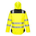 Miniatyrbild 2 av 2: Portwest Herr PW3 Hi-Vis Vinterjacka 4XL Gul/Svart Yellow/Black 4XL