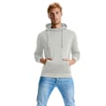 Miniatyrbild 2 av 2: Russell Vuxen Unisex Ren Ekologisk Hög Krage Luva Tröja Stone XL
