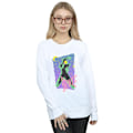 Miniatyrbild 2 av 3: David Bowie Dam/Kvinnor Moonlight Dance Sweatshirt S Vit White S