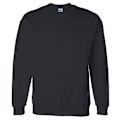 Miniatyrbild 1 av 2: Gildan DryBlend Vuxen Set-In Crew Neck Sweatshirt (13 Färger) Black L
