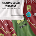 Miniatyrbild 4 av 6: Rick And Morty Merry Rickmas Pickle Rick Julfilt En Multicoloured One Size