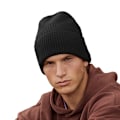 Miniatyrbild 3 av 3: Beechfield Unisex Vuxen Cuffed Oversized Beanie One Size Svart Black One Size