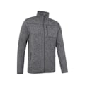 Miniatyrbild 4 av 4: Mountain Warehouse Helford Full Zip Fleece Jacka för Herr XS Kol Charcoal XS