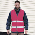 Miniatyrbild 2 av 2: Result Vuxen Unisex Safeguard Förbättra Synlighet Väst L/XL Hallon Raspberry L/XL
