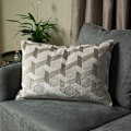 Miniatyrbild 3 av 3: Paoletti Delano Kuddfodral En Storlek Elfenben/Taupe Ivory/Taupe One Size