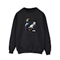 Miniatyrbild 1 av 3: Marvel Herr Thor Love And Thunder Toothgnasher Flames Sweatshirt Black XXL